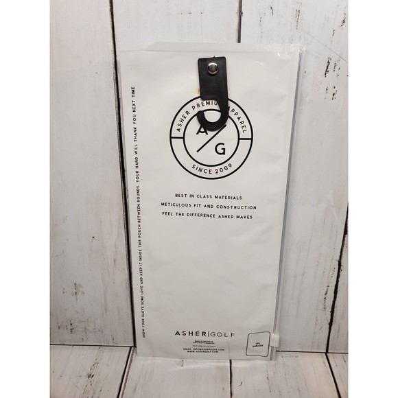 ASHER NBA CABRETTA GOLF GLOVE, HOUSTON ROCKETS LOGO Medium (Sz ML For Left Hand) - Picture 2 of 3